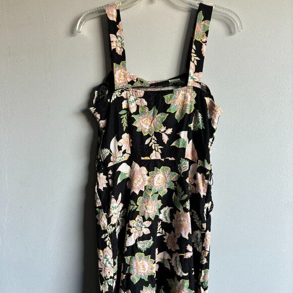 Love for Humanity floral dress linen blend size S. - Picture 1 of 5